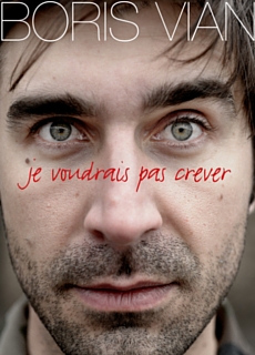 Affiche du spectacle de Jonathan Perrein, "Je voudrais pas crever"