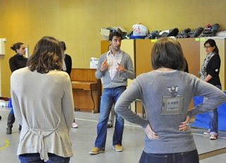 Atelier auprès d'enseignants d'école primaire animé par Jonathan Perrein pour Koalako