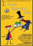 Affiche du spectacle en anglais Green Eggs and Ham