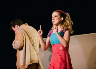 Photo de la pièce de théâtre en anglais pour enfants Jackie and the Giant